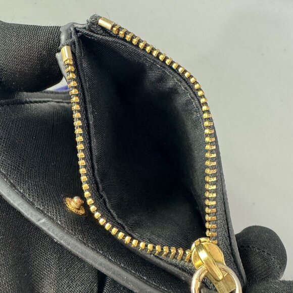 NWOT Tory Burch Robinson Bi-Fold Leather Wallet in Black - Picture 13 of 15